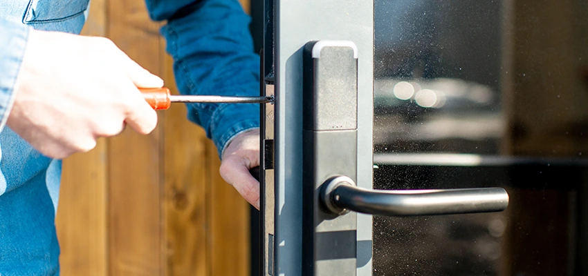 Aluminium Door Lock Replacement in San Rafael, California