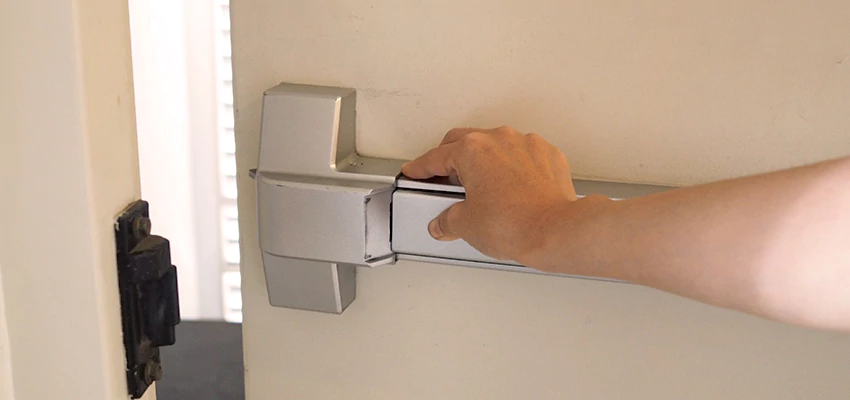 Roller Gate Panic Bar Installation in San Rafael, California